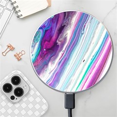 Color Acrylic Paint Art Wireless Charger by artworkshop