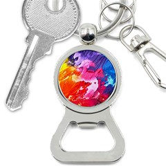 Colorful Painting Bottle Opener Key Chain by artworkshop