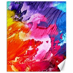 Colorful Painting Canvas 8  X 10  by artworkshop