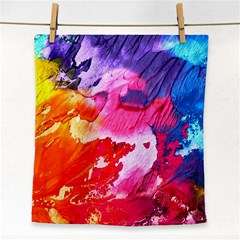 Colorful Painting Face Towel by artworkshop