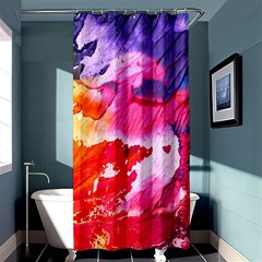 Colorful Painting Shower Curtain 36  X 72  (stall)  by artworkshop