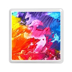 Colorful Painting Memory Card Reader (square) by artworkshop