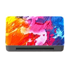 Colorful Painting Memory Card Reader With Cf by artworkshop