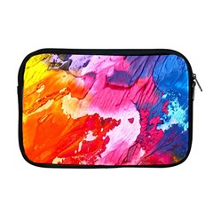 Colorful Painting Apple Macbook Pro 17  Zipper Case by artworkshop