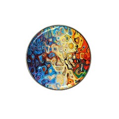 Colorful Structure Hat Clip Ball Marker by artworkshop