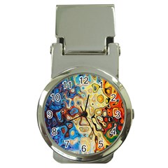 Colorful Structure Money Clip Watches by artworkshop