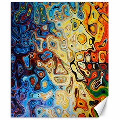 Colorful Structure Canvas 8  X 10  by artworkshop