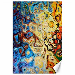 Colorful Structure Canvas 20  X 30  by artworkshop