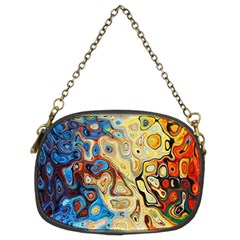 Colorful Structure Chain Purse (two Sides) by artworkshop