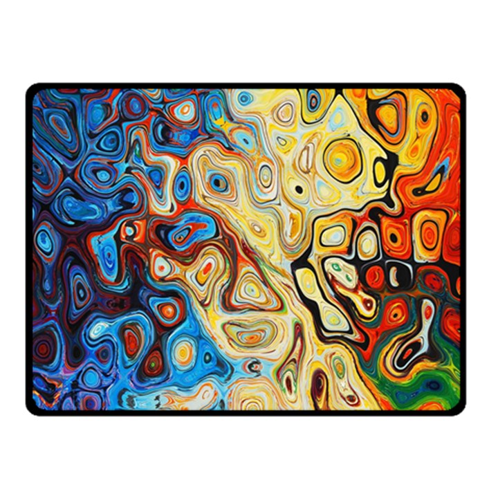 Colorful Structure Fleece Blanket (Small)