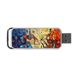 Colorful Structure Portable Usb Flash (two Sides) by artworkshop