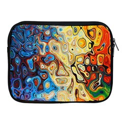 Colorful Structure Apple Ipad 2/3/4 Zipper Cases by artworkshop