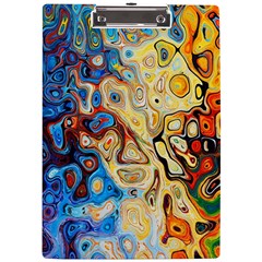 Colorful Structure A4 Clipboard