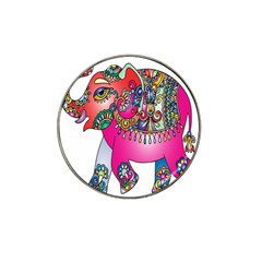 Decorative Elephant Hat Clip Ball Marker by artworkshop