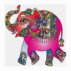 Decorative Elephant Medium Glasses Cloth by artworkshop