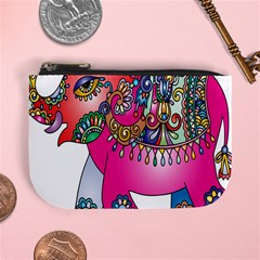 Decorative Elephant Mini Coin Purse by artworkshop