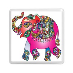 Decorative Elephant Memory Card Reader (square) by artworkshop