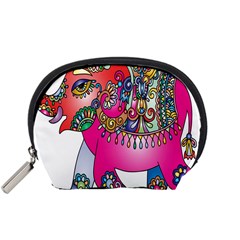 Decorative Elephant Accessory Pouch (small) by artworkshop