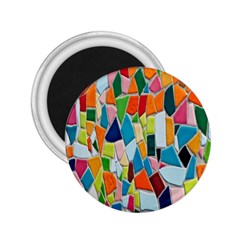 Mosaic Tiles 2 25  Magnets by artworkshop