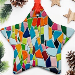 Mosaic Tiles Ornament (star)