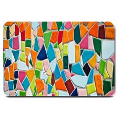 Mosaic Tiles Large Doormat  by artworkshop