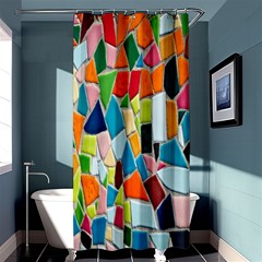 Mosaic Tiles Shower Curtain 36  X 72  (stall)  by artworkshop