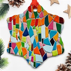 Mosaic Tiles Ornament (snowflake)