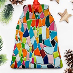 Mosaic Tiles Bell Ornament (two Sides) by artworkshop