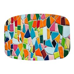 Mosaic Tiles Mini Square Pill Box by artworkshop