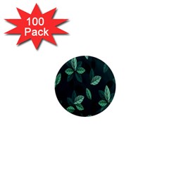 Plant Leaves 1  Mini Magnets (100 Pack)  by artworkshop