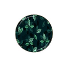 Plant Leaves Hat Clip Ball Marker by artworkshop