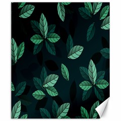 Plant Leaves Canvas 20  X 24  by artworkshop