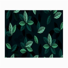 Plant Leaves Small Glasses Cloth (2 Sides) by artworkshop