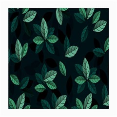 Plant Leaves Medium Glasses Cloth (2 Sides) by artworkshop