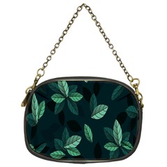 Plant Leaves Chain Purse (one Side) by artworkshop