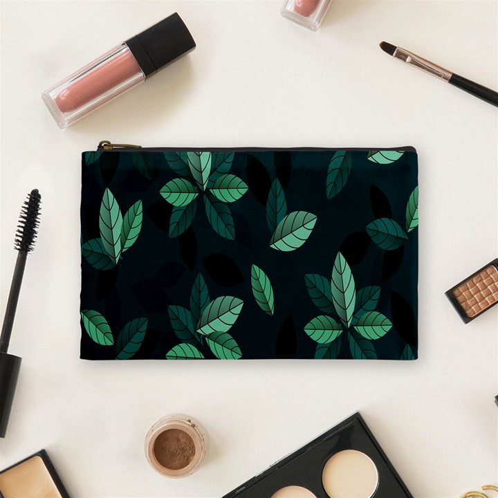 Plant Leaves Cosmetic Bag (Medium)