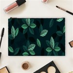 Plant Leaves Cosmetic Bag (Large) Front