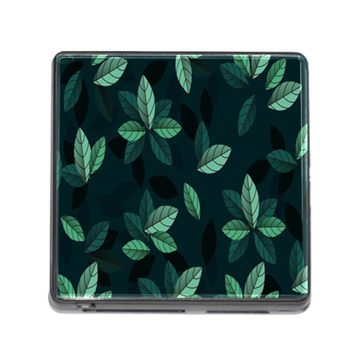 Plant Leaves Memory Card Reader (Square 5 Slot)