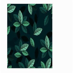 Plant Leaves Large Garden Flag (two Sides) by artworkshop