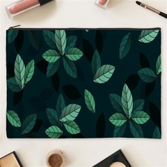 Plant Leaves Cosmetic Bag (xxxl) by artworkshop