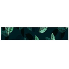 Plant Leaves Large Flano Scarf 