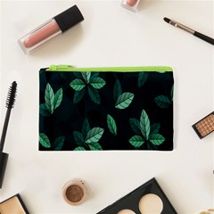 Plant Leaves Cosmetic Bag (xs) by artworkshop