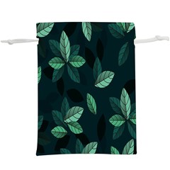 Plant Leaves  Lightweight Drawstring Pouch (xl) by artworkshop