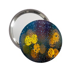 Raindrops Water 2 25  Handbag Mirrors by artworkshop