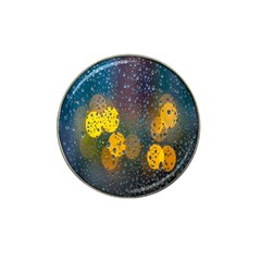 Raindrops Water Hat Clip Ball Marker by artworkshop