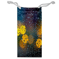 Raindrops Water Jewelry Bag by artworkshop