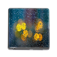 Raindrops Water Memory Card Reader (square 5 Slot)