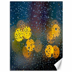 Raindrops Water Canvas 36  X 48  by artworkshop