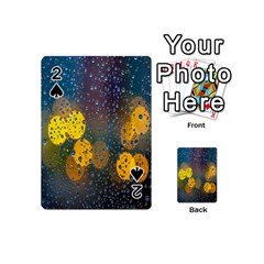 Raindrops Water Playing Cards 54 Designs (mini)