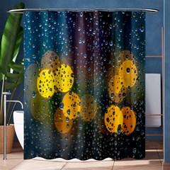 Raindrops Water Shower Curtain 60  X 72  (medium)  by artworkshop